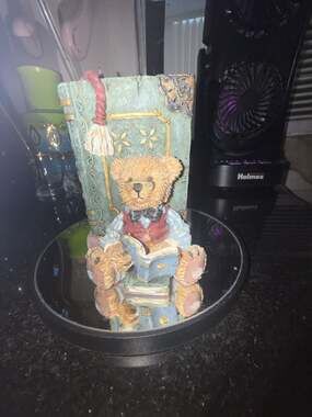 Vintage 1970s Doll with Stand